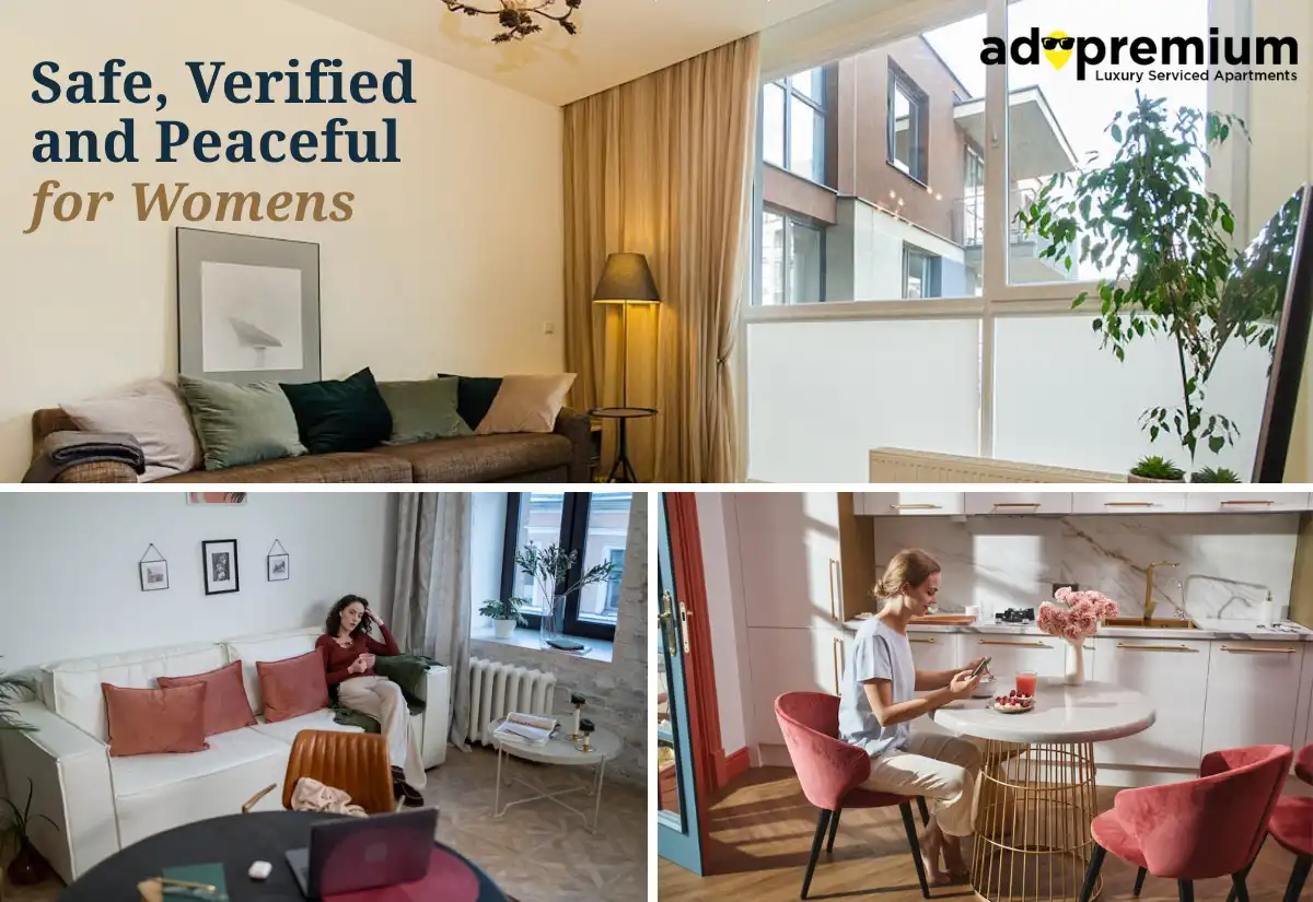 Safe, Verified and Peaceful Long-Stay Apartments for Women in India